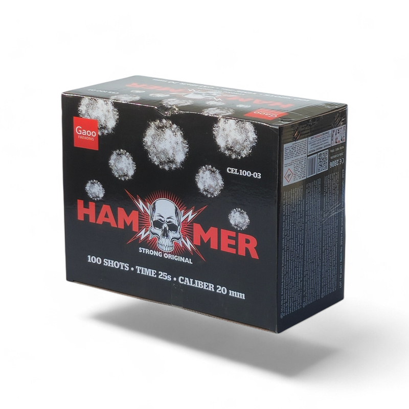 HAMMER CAKE 100 SHOTS CEL100-03