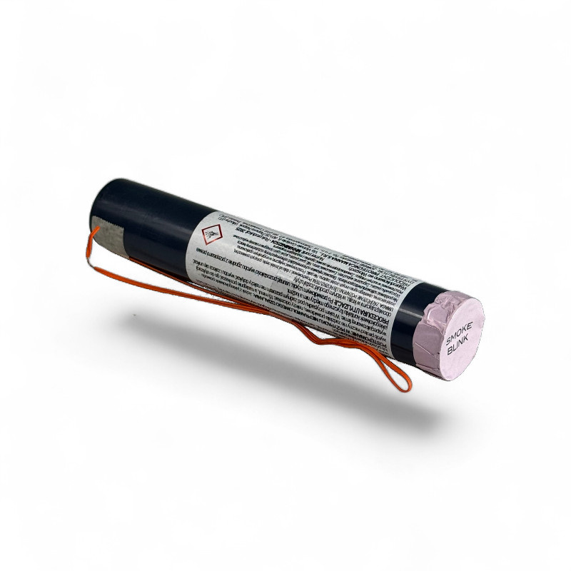 SMOKE MINE CANDLE PINK WITH BLINK GLITTER 40MM 