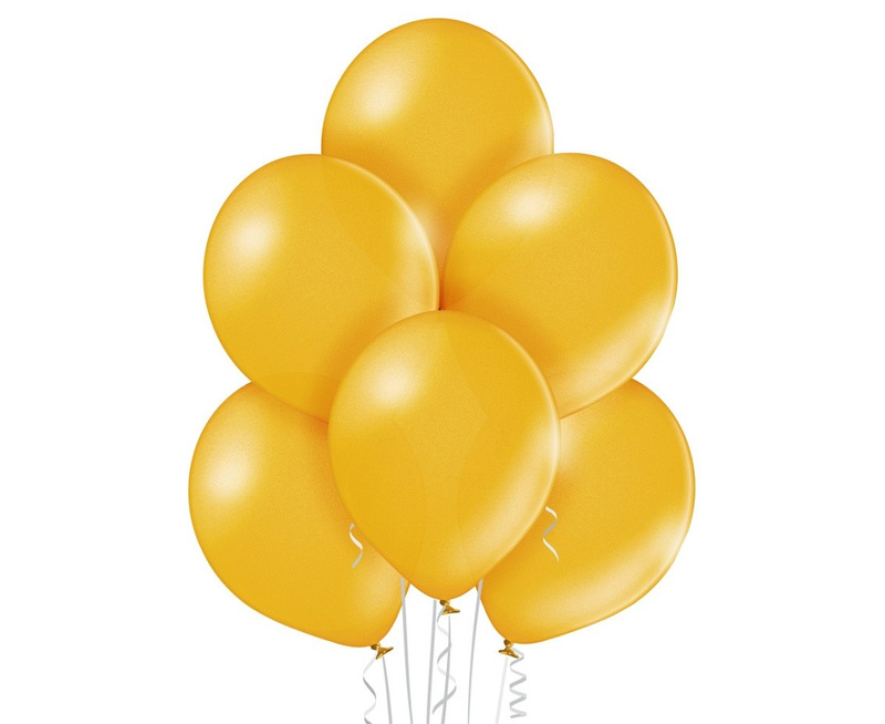 GOLD DECORATIVE BALLOONS 12” 100 PCS GM04-060/03