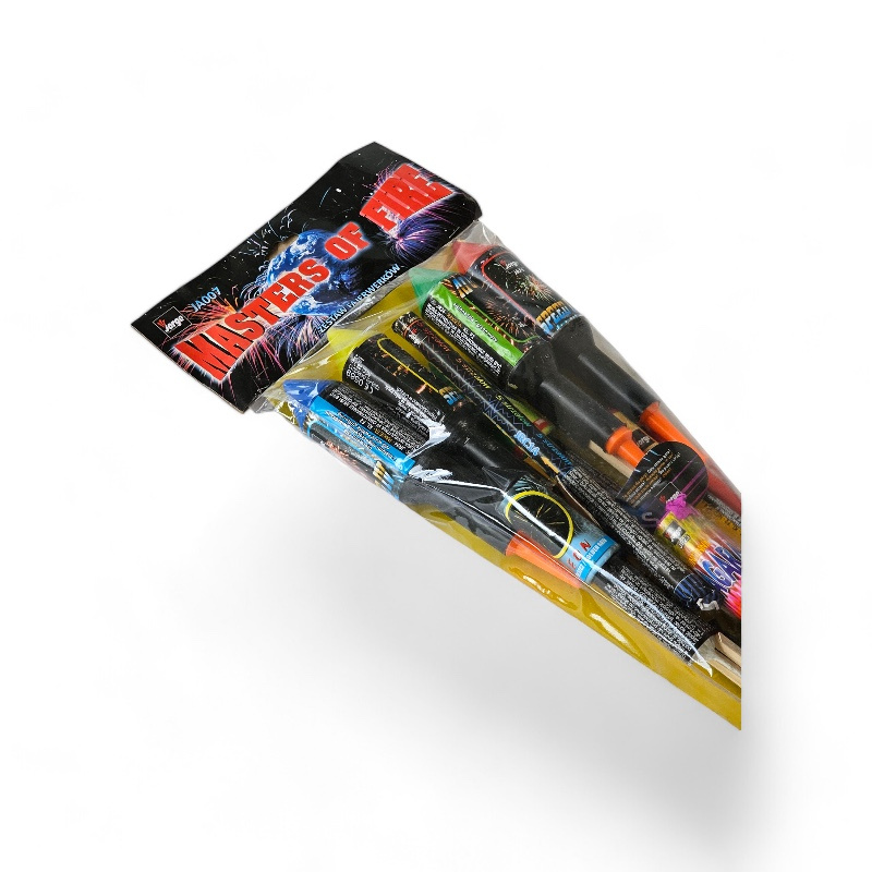 MASTERS OF FIRE SET OF 12 FIREWORKS JA007