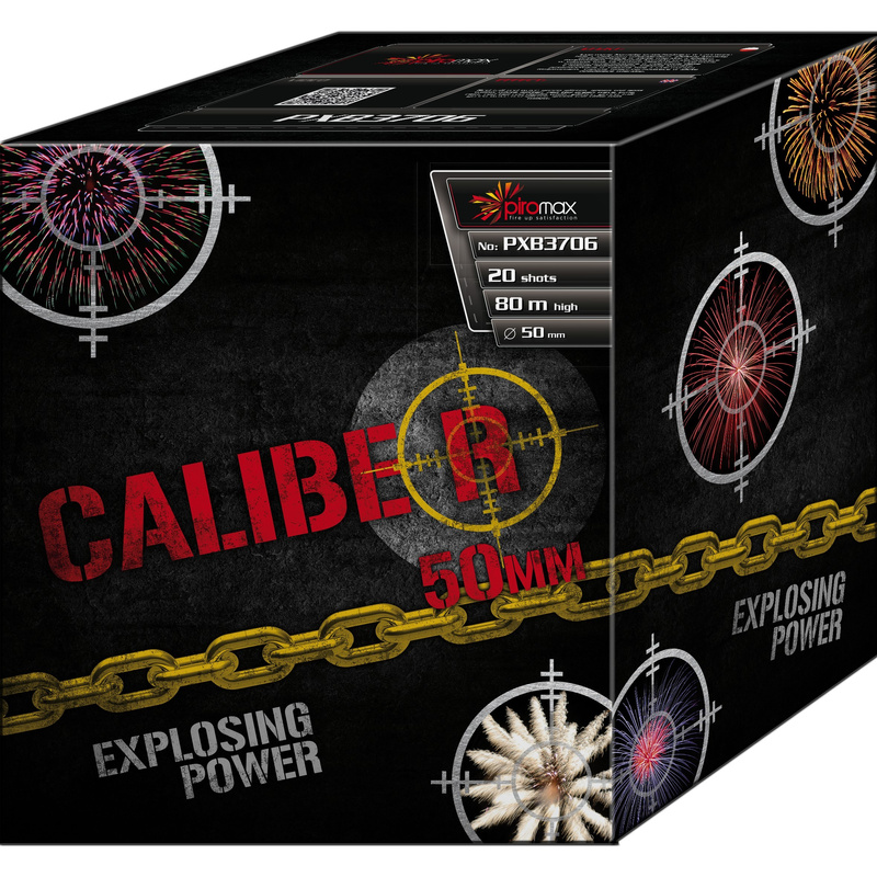CALIBER 50MM EXPLOSING POWER 20 STRZAŁÓW 50MM PXB3706