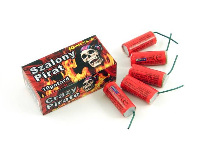 SZALONY PIRAT 10 PETARD P1215