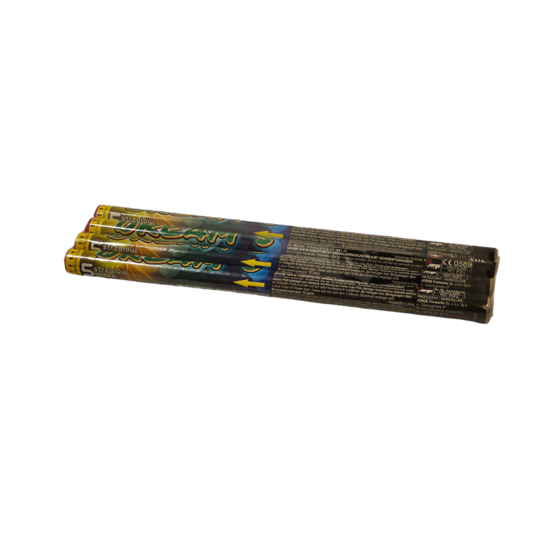 ROMAN CANDLE DREAM 3 5 SHOTS  4 PCS I JRC33/3