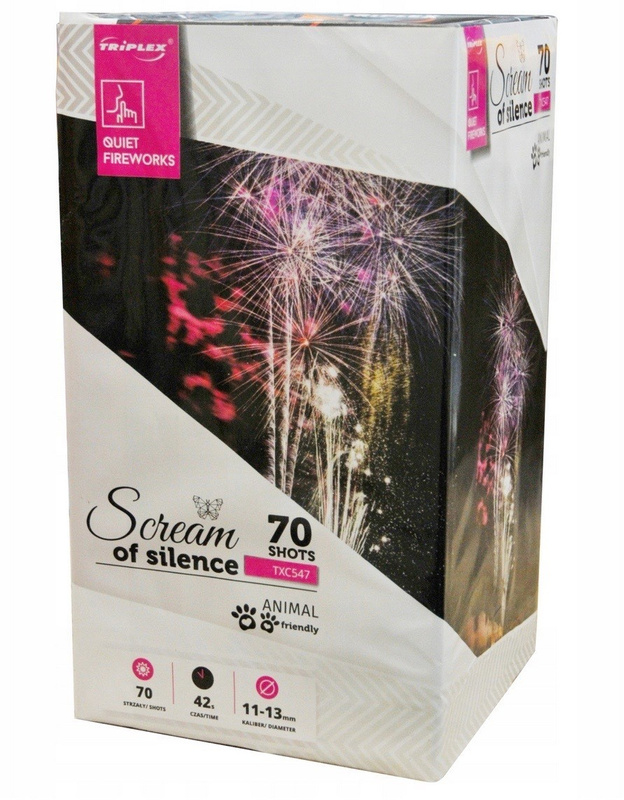 SCREAM OF SILENCE 70 SHOTS  11-13MM TXC547