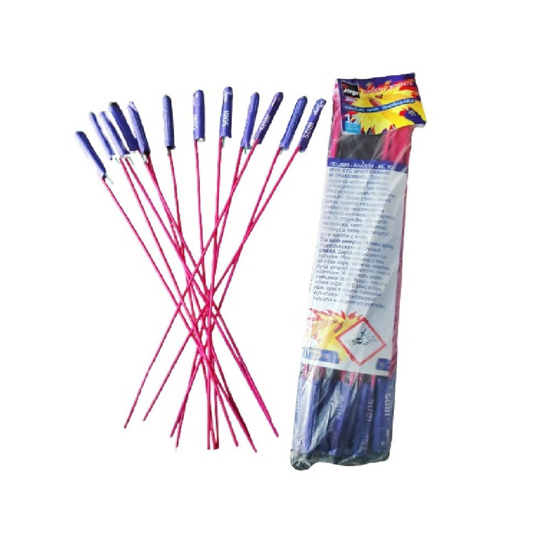 SCREAM ROCKETS 12 PCS  JR05
