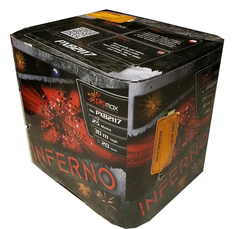 INFERNO 25 SHOTS  20MM PXB2117