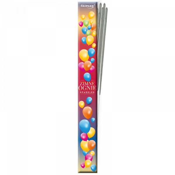 BALONY ZIMNE OGNIE 40CM 5 SZTUK TXF427B