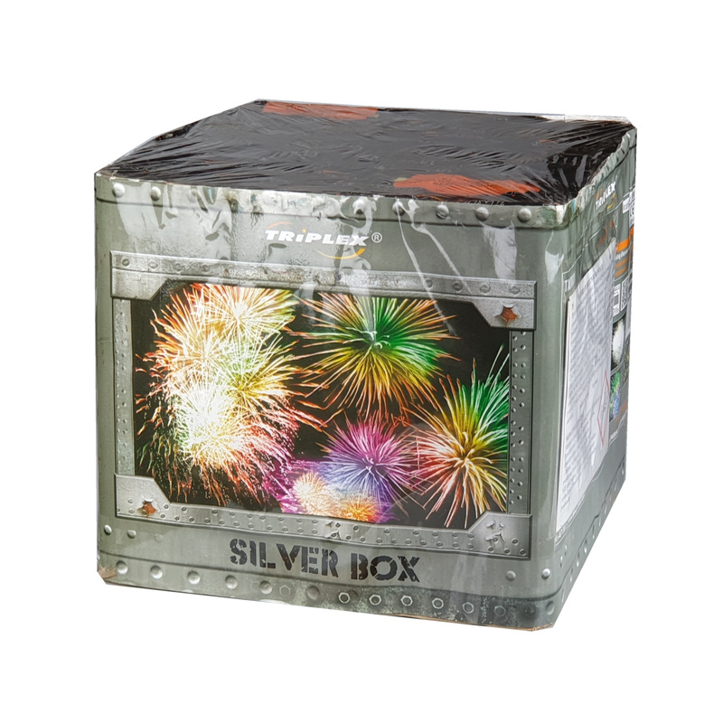 SILVER BOX 49 SHOTS  30MM TXB881