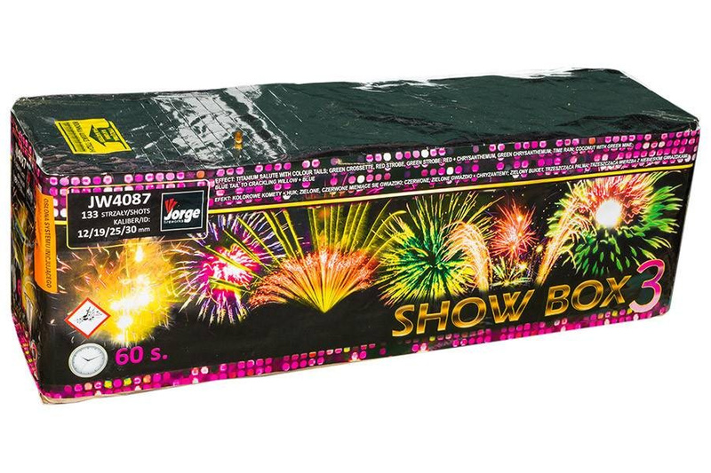 SHOW BOX 3 133 STRZAŁY 12-30MM JW4087