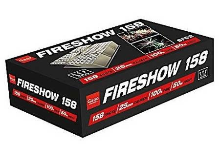 FIRESHOW 158 SHOW 158 SHOTS  2 MINUTES SFC2