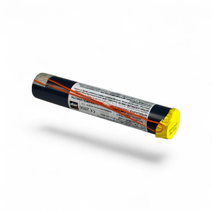 SMOKE MINE CANDLE YELLOW WITH BLINK GLITTER 40MM 