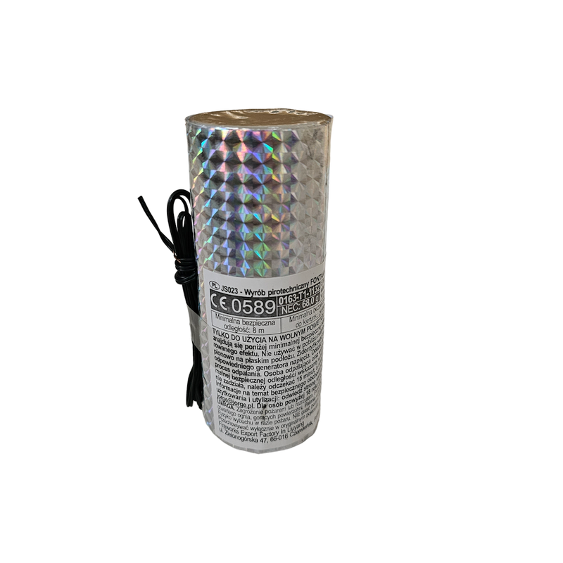 SREBRNA FONTANNA 3 METRY 30 SEKUND BEZDYMNA JS023