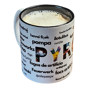 PYRO MUG - KUBEK PRAWDZIWEGO FANA PIROTECHNIKI K1B