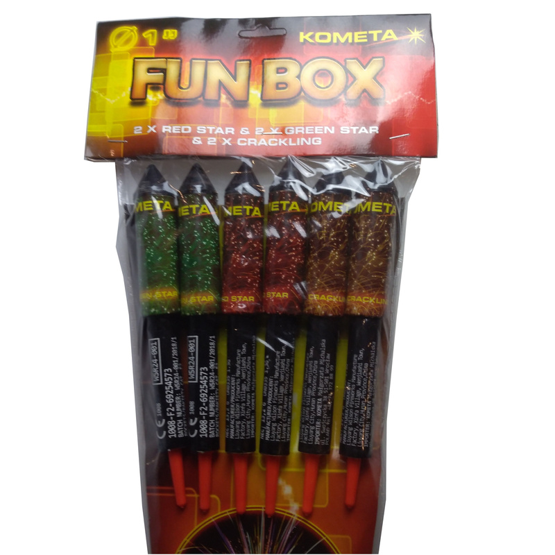 RAKIETY FUN BOX 6 SZTUK P8087