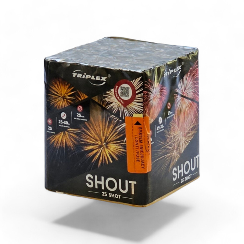 SHOUT 25 SHOTS  25MM TXB539