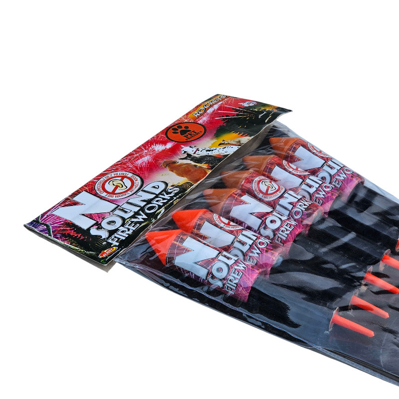 ROCKETS NO SOUND SILENT FIREWORKS RS6NO14