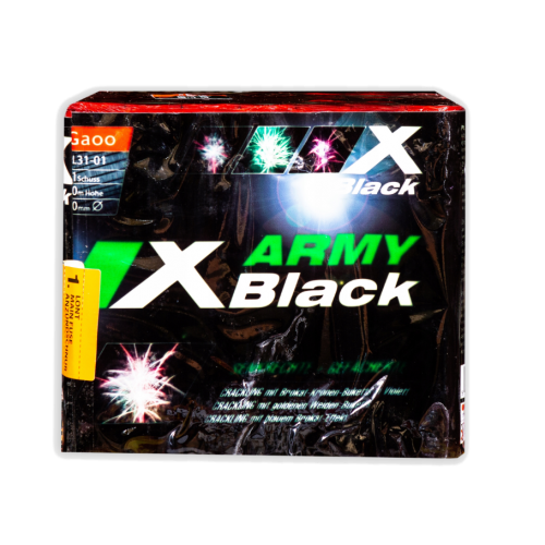 XARMY BLACK 31 SHOTS  30MM DL31-01
