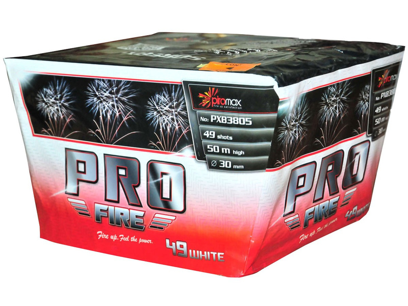 PRO FIRE WHITE 49 SHOTS  30MM PXB3805