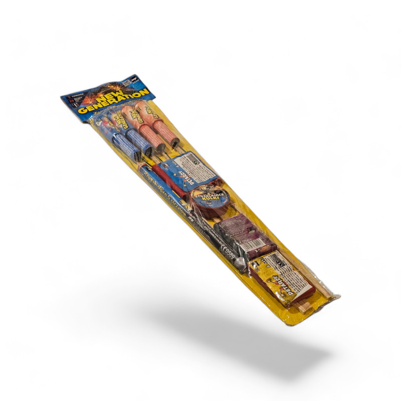 NEW GENERATION ZESTAW 9 FAJERWERKÓW GA300