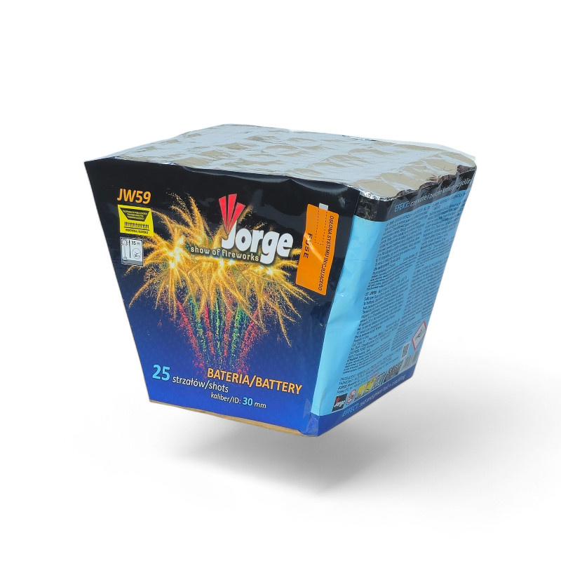 SHOW OF FIREWORKS 25 STRZAŁÓW 30MM JW59 