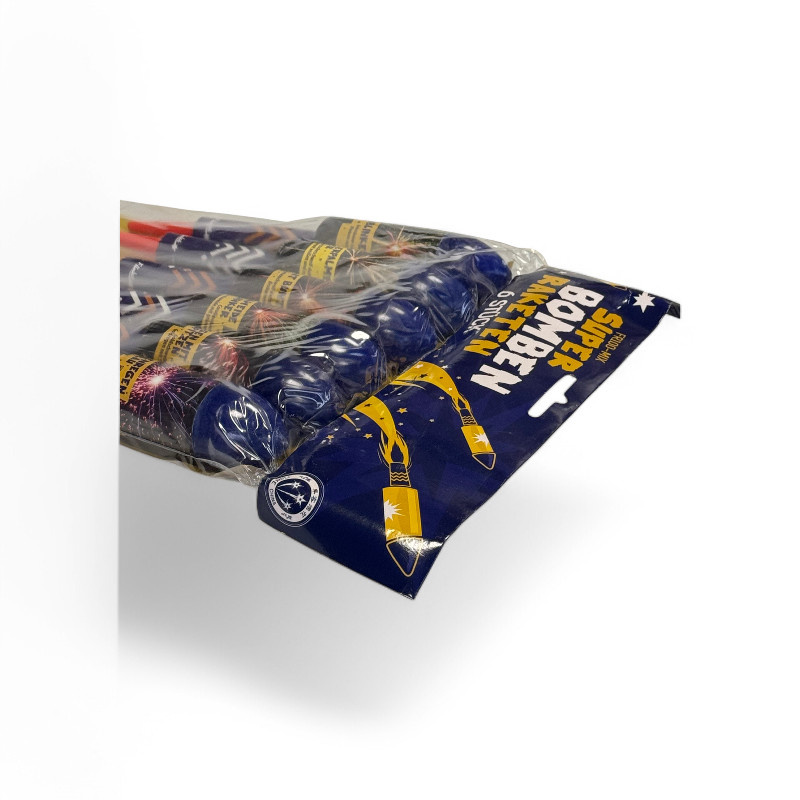 SUPER BOMBEN RAKETAN 6 RAKIET FUNKE