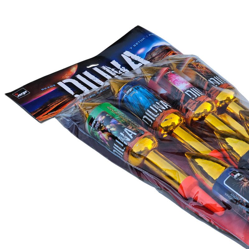 MEGA ROCKETS DIUNA SET OF 7 ROCKETS  RKA03