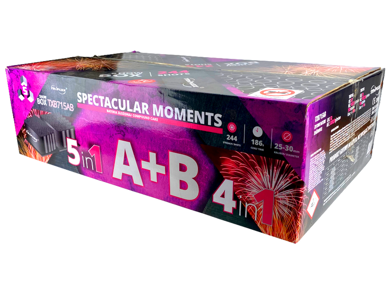 SPECTACULAR MOMENTS 3 MIN244 SHOTS  25/30MM TXB715