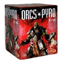 ORCS PYRO 16 SHOTS  30MM C163A14