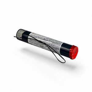 SMOKE MINE CANDLE RED WITH BLINK GLITTER 40MM 