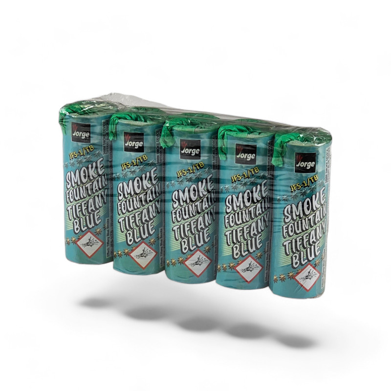 BLUE SMOKE  CANDLE  5 PCS 40 SEC JFS-1/TB