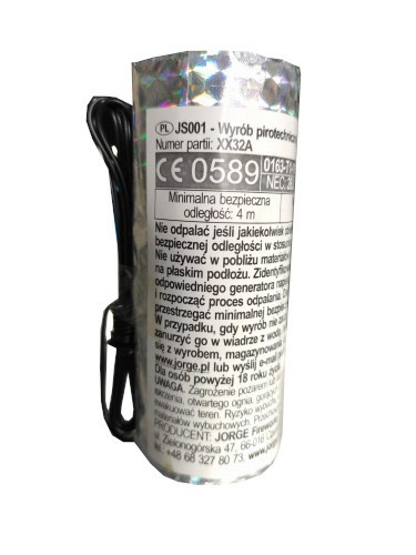 SREBRAN FONTANNA 2,5M 15SEK JS001